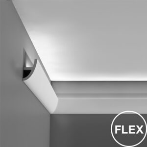 Ohybná stropná lišta pre LED osvetlenie Orac Decor C373F FLEX