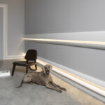 Stropná lišta pre LED osvetlenie Orac Decor C374 Antonio