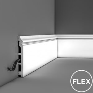 Podlahová ohybná lišta Orac Decor SX118F FLEX