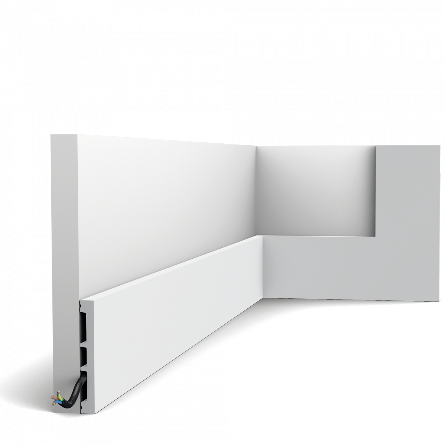 Multifunkčná lišta Orac Decor SX163-RAL9003 SQUARE