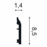Podlahová lišta Orac Decor SX172