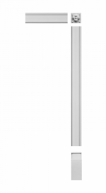 Multifunkčná lišta Orac Decor DX121-2300