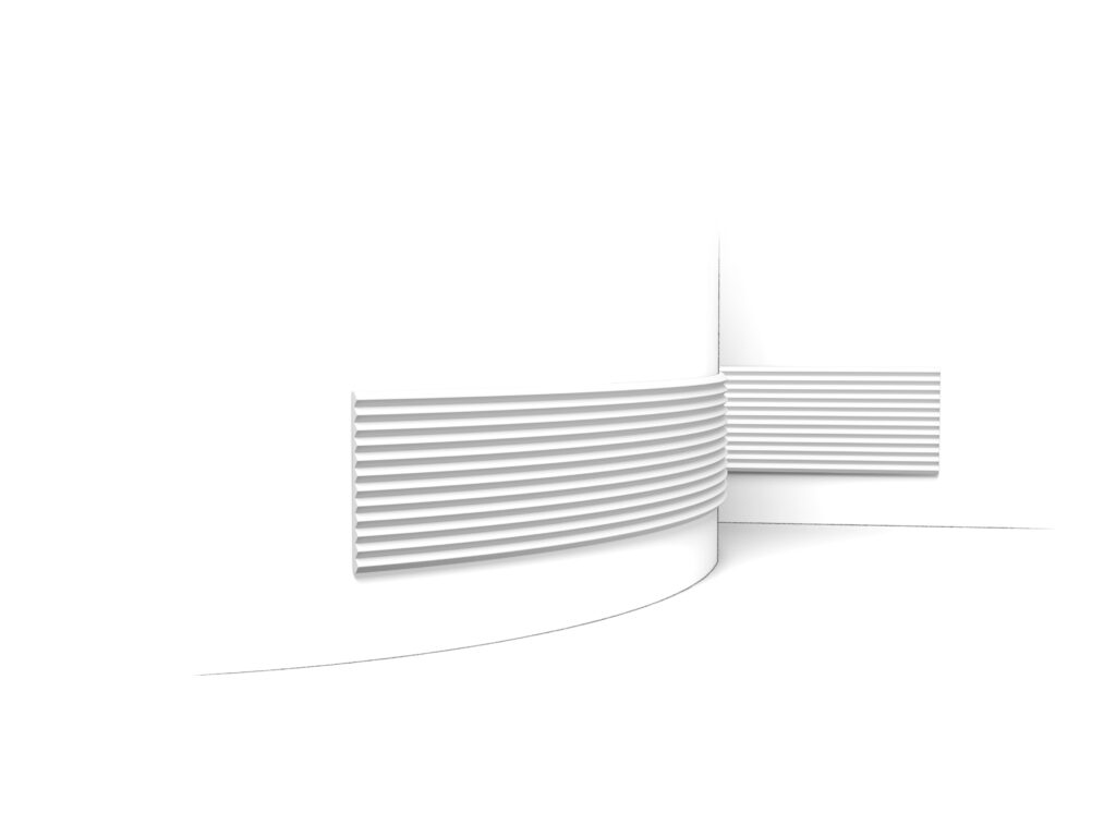 Ohybný dekoračný 3D panel Orac Decor W108F FLEX ZIGZAG